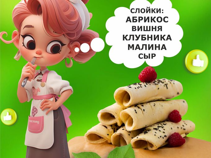 Аппетитный, яркий перекус!