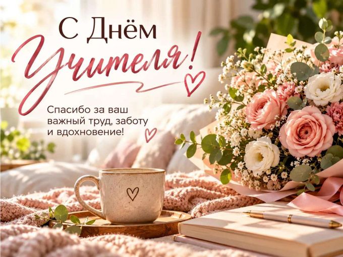 🍂 С Днём учителя!