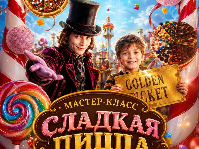 Создай свой сладкий шедевр! 🍫✨