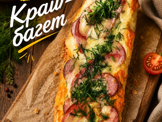 🔥НОВИНКА! КРАШ-БАГЕТ🥖