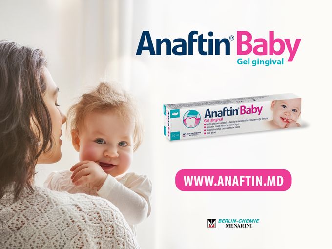 Anaftin® Baby – protecție pentru gingii.