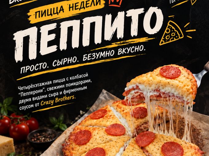 «ПЕППИТО» - ЕЩЁ 2 ДНЯ ПО СПЕЦЦЕНЕ!