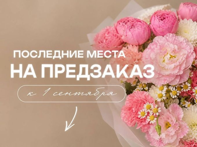 💐 ПОСЛЕДНИЕ МЕСТА НА ПРЕДЗАКАЗ❗️