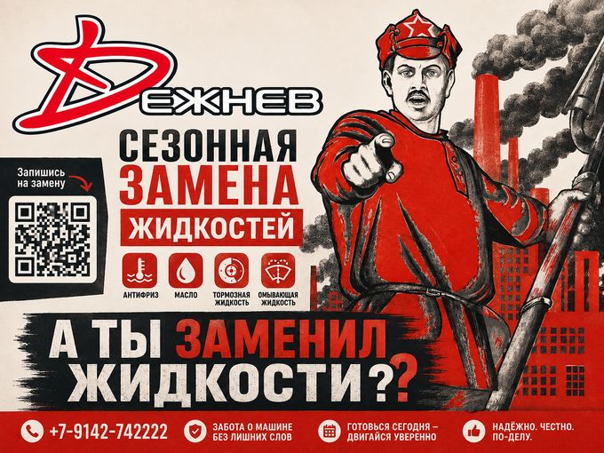 Сезонная замена жидкостей
