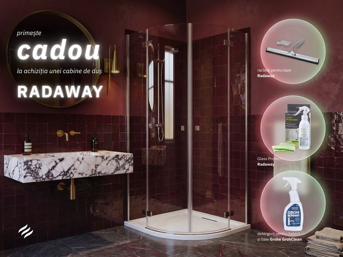Cabină Radaway + cadou întreținere