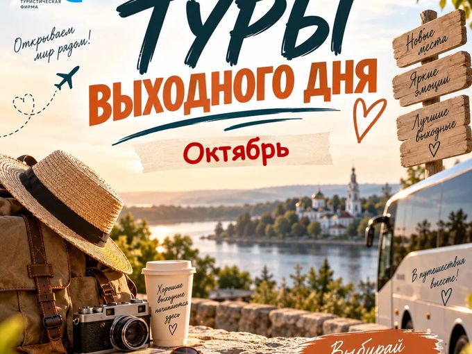 Туры выходного дня