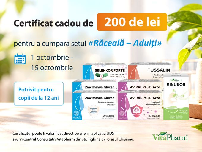 🍂 Răceală – Adulți