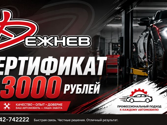 🎫 Сертификат от нашего партнера