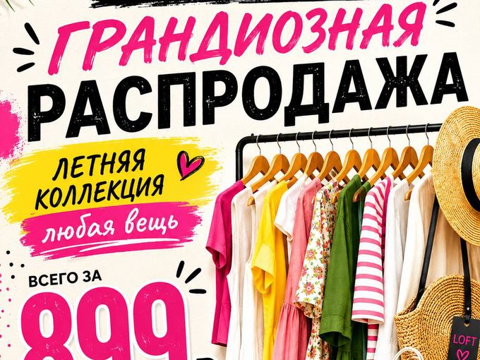 вся летняя коллекция 899₽