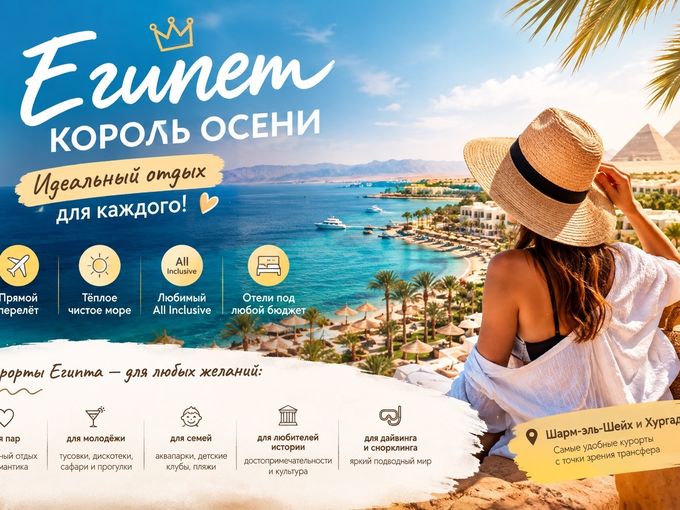 🇪🇬 ЕГИПЕТ — КОРОЛЬ ОСЕНИ! 🔥