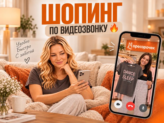 Шоппинг по видеозвонку📲