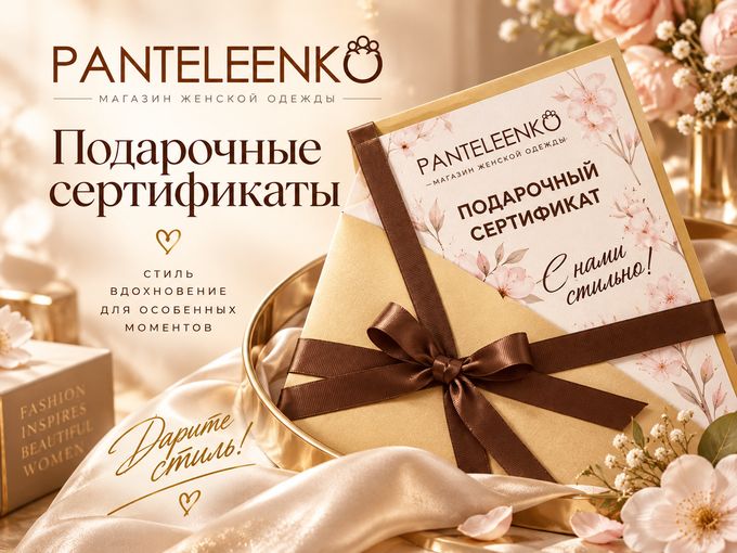 💌 Подари  сертификат на стильный образ