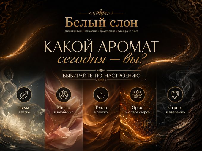 Какой аромат сегодня — вы?