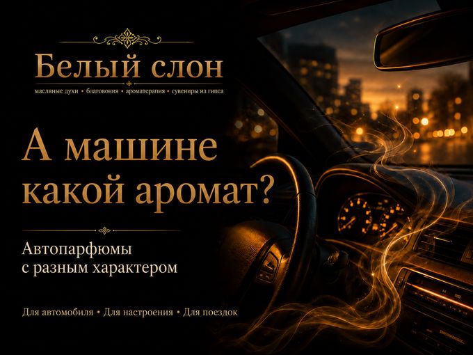 А машине какой аромат?