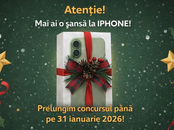 Concurs pînă pe 31 ianuarie 2026