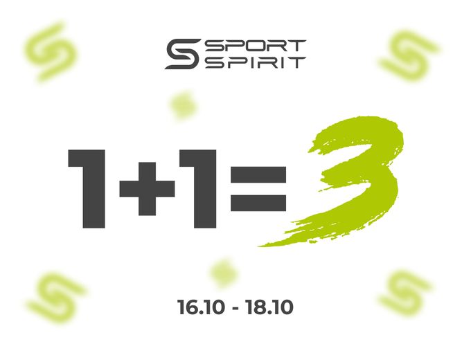 🔥🔥 1+1=3 la SPORT SPIRIT 🔥🔥