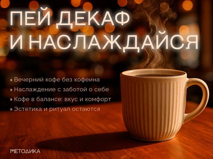 Пей Декаф и наслаждайся ☕️