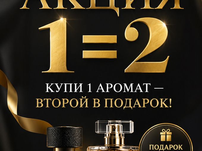 АКЦИЯ 1=2