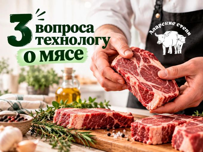 3 ответа на вопросы о мясе