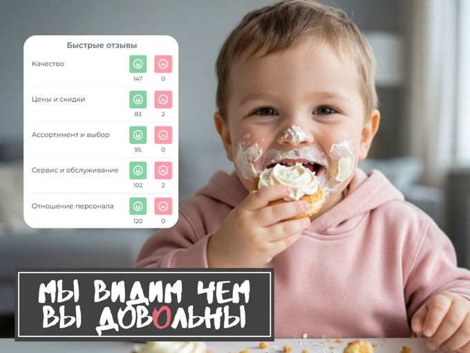 Ваши отзывы делают нас лучше😍