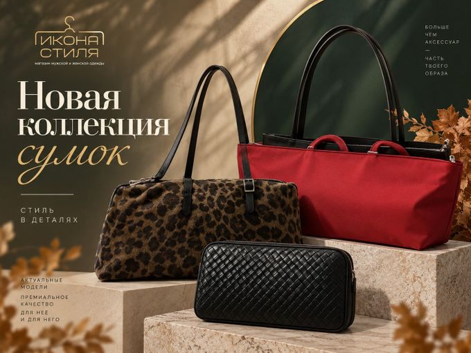 Новая коллекция сумок уже здесь