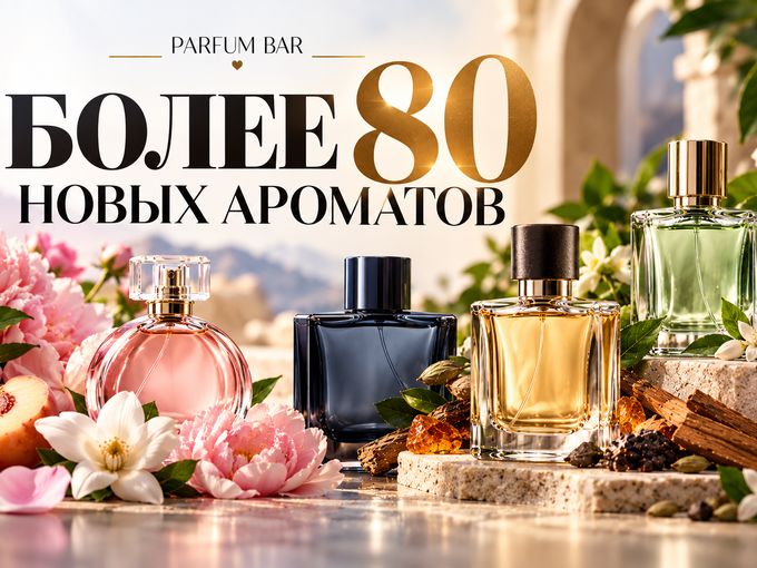 ✨ ДОБАВИЛИ 80 НОВЫХ АРОМАТОВ