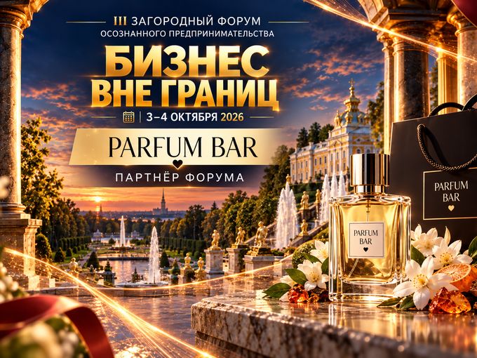 Parfum Bar едет в Петергоф!