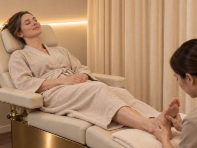 Head-spa с массажем ступней