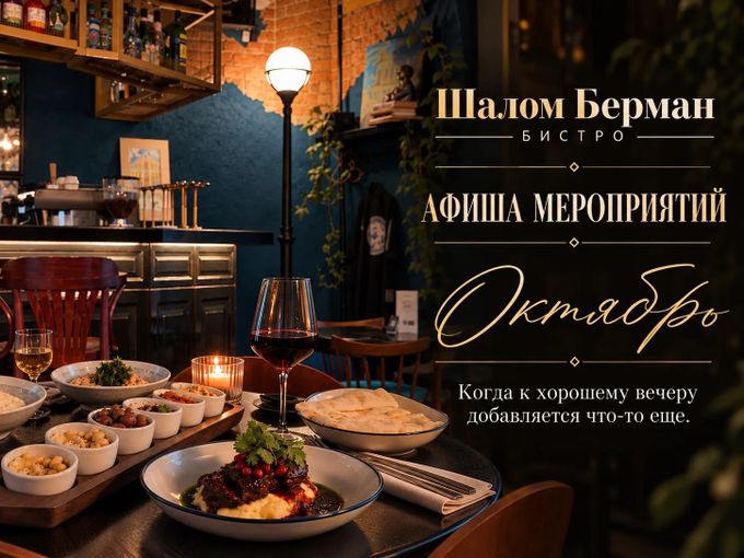 Афиша ОКТЯБРЬ