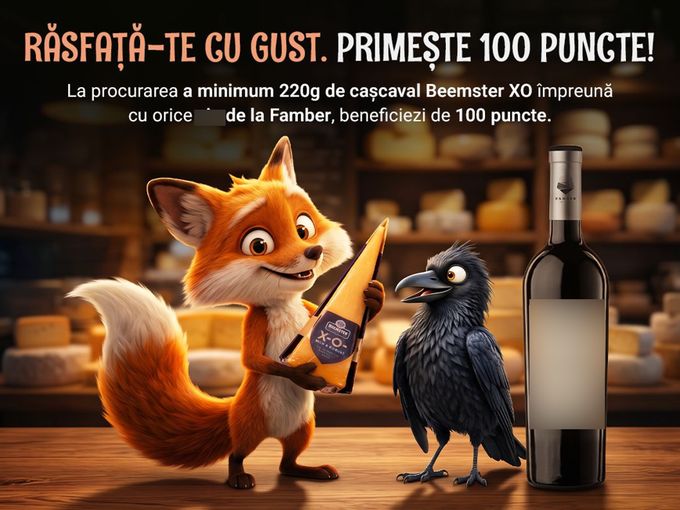 🧀🍷 RĂSFAȚĂ-TE CU GUST ȘI PRIMEȘTE 100