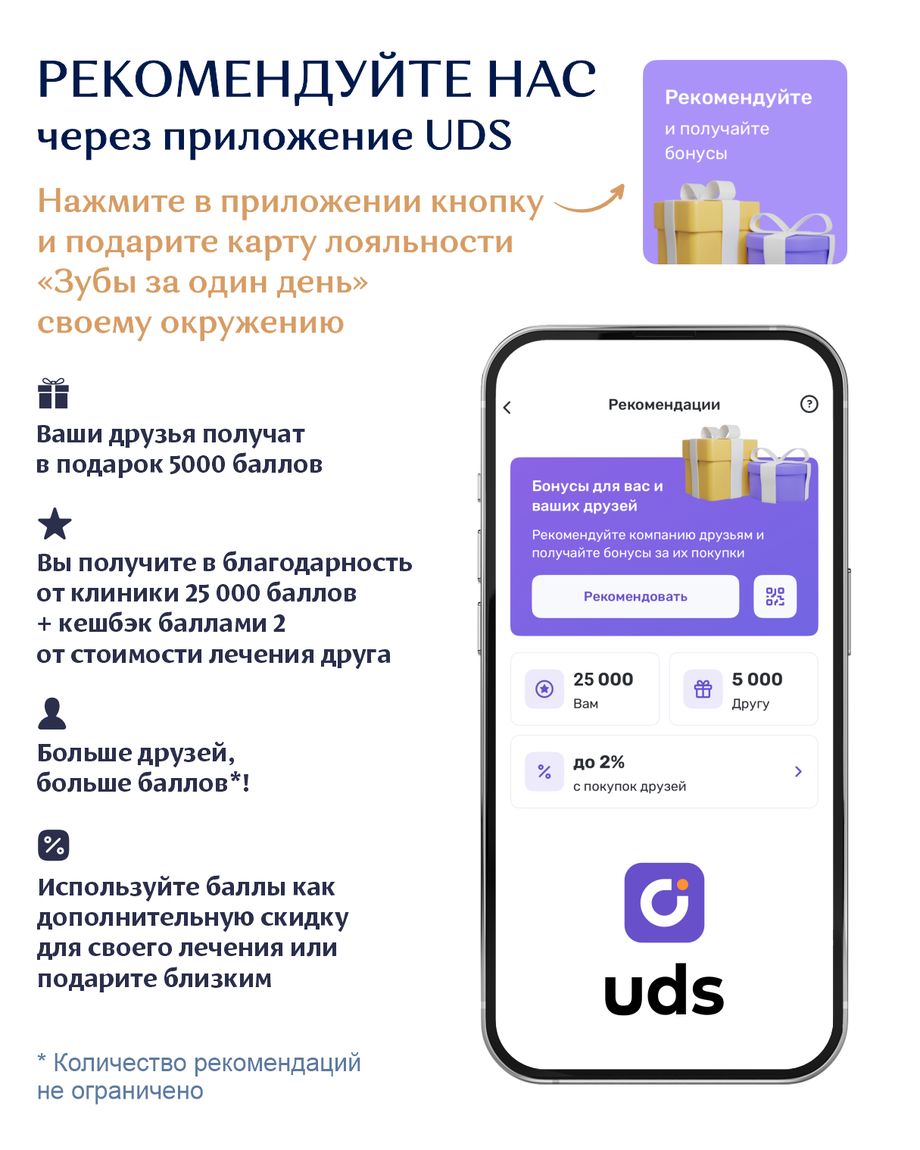 ЗУБЫ ЗА ОДИН ДЕНЬ