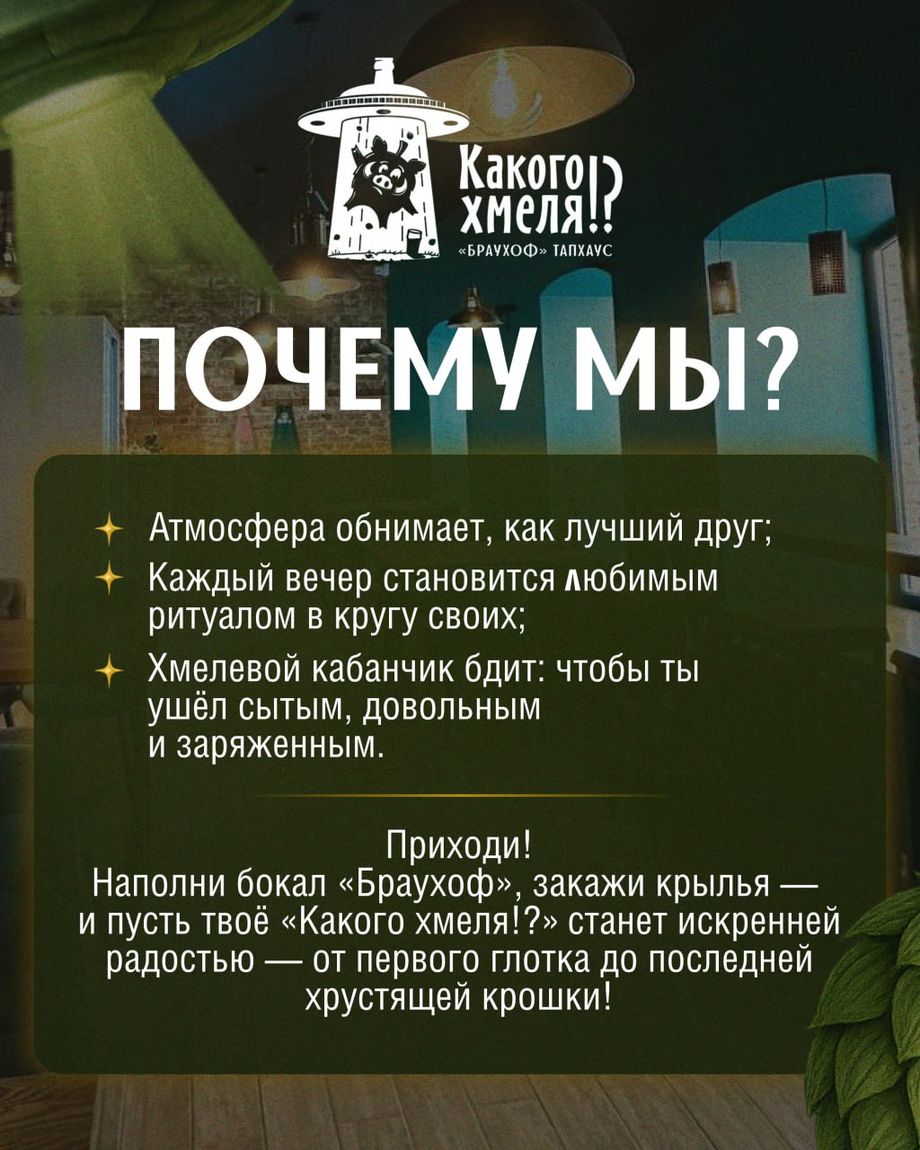 Какого хмеля!?