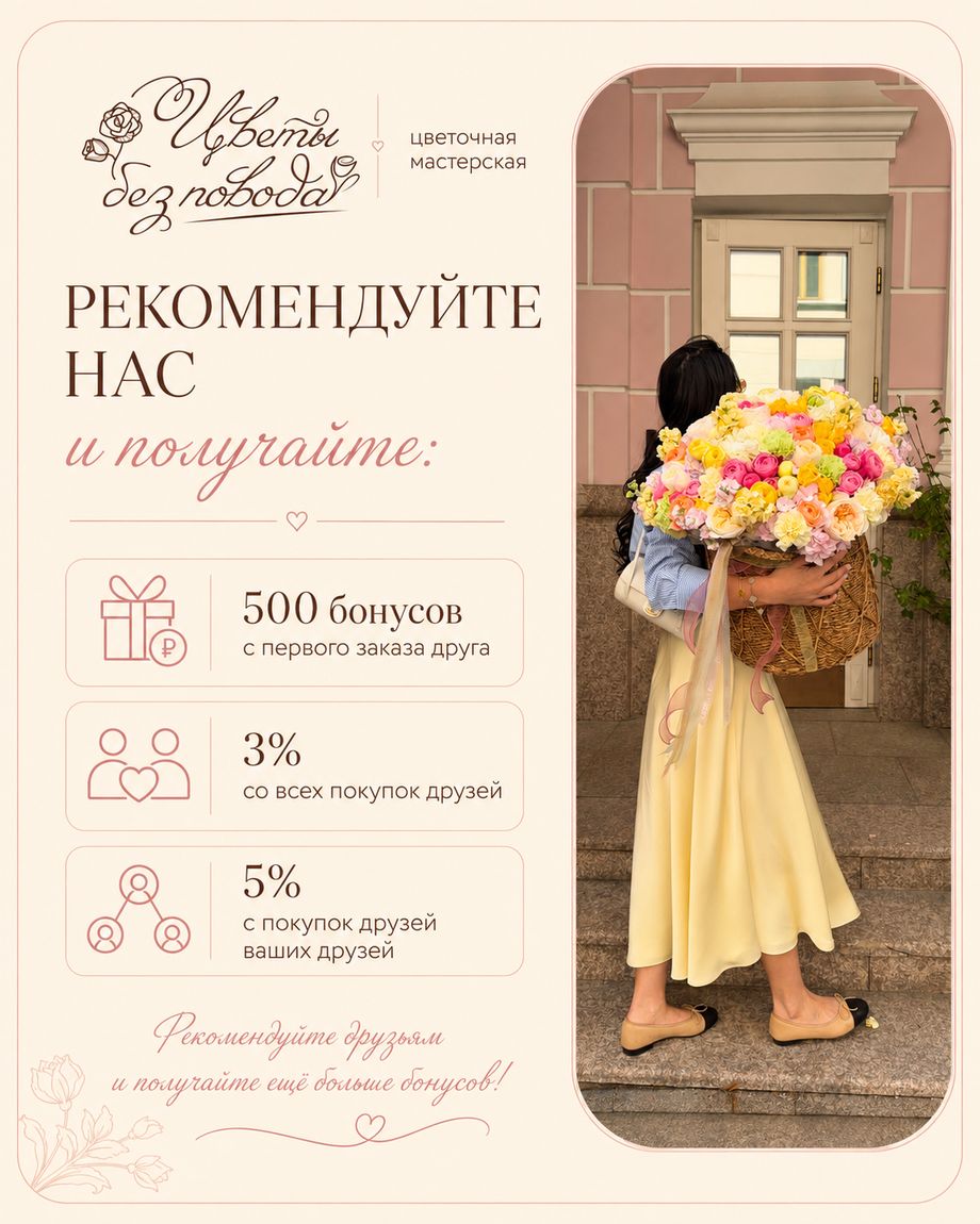Цветы без повода