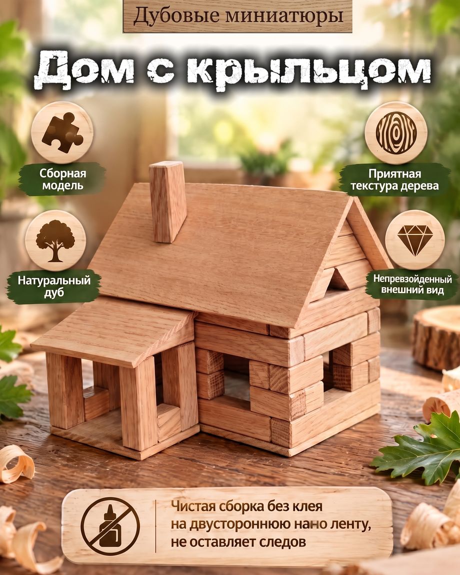 Дубовые миниатюры