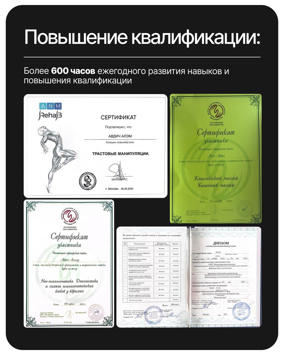 Массажный кабинет Алэма Авдич
