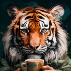 Coffee Amur Tiger