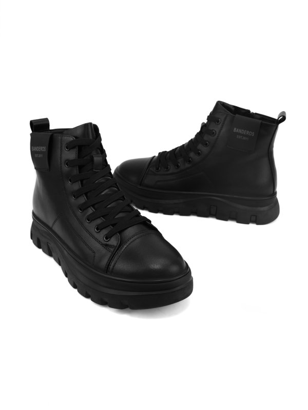Зимние мужские ботинки Banderos из натуральной кожи