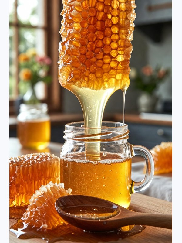 🍯 Настоящий башкирский мёд прямо с фермы «Клубника Шаран»! Свежая откачка, натуральный вкус, без посредников. От 0,5 до 50 л. Самая популярная фасовка — 3 л. Доставка и самовывоз.