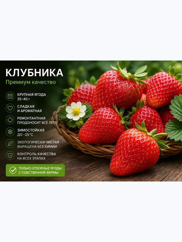 Клубника Мурано — Ваш старт в ягодном бизнесе!