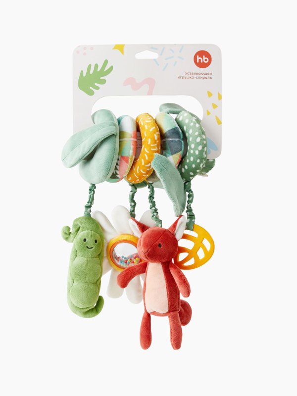 Развивающая игрушка спираль (green) Happy Baby (0+)