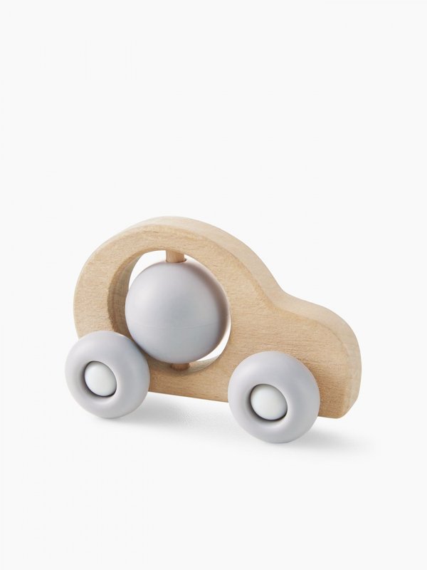 Прорезыватель силиконовый grey 20038 Happy Baby (6мес+)