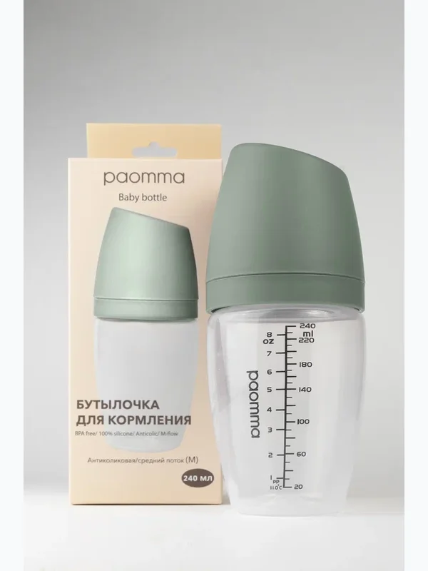 Бутылочка 240 мл sage PB207 Paomma (3мес+)