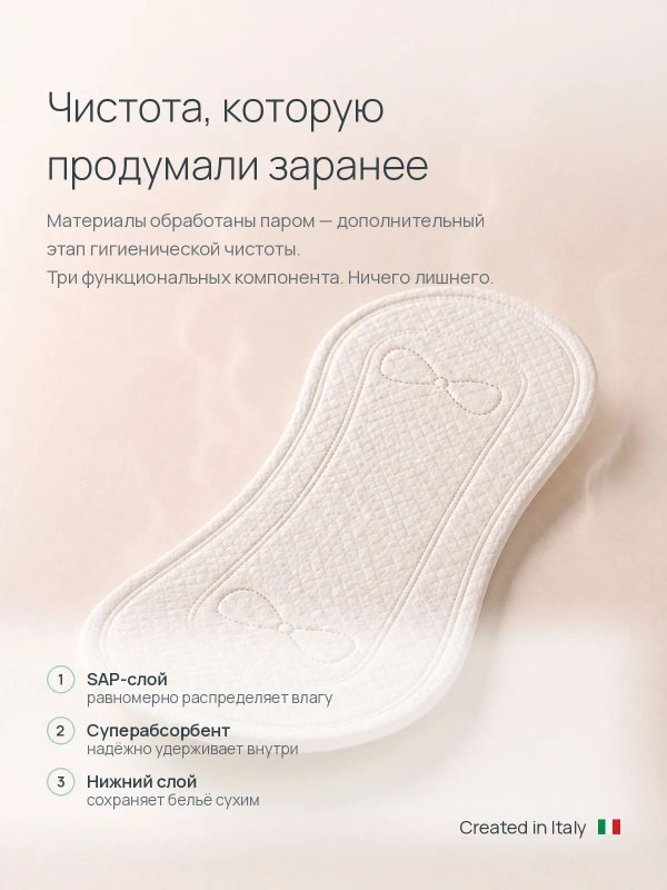Женские ультратонкие гигиенические прокладки Daily 160 мм ежедневные 30 шт KIRULYA