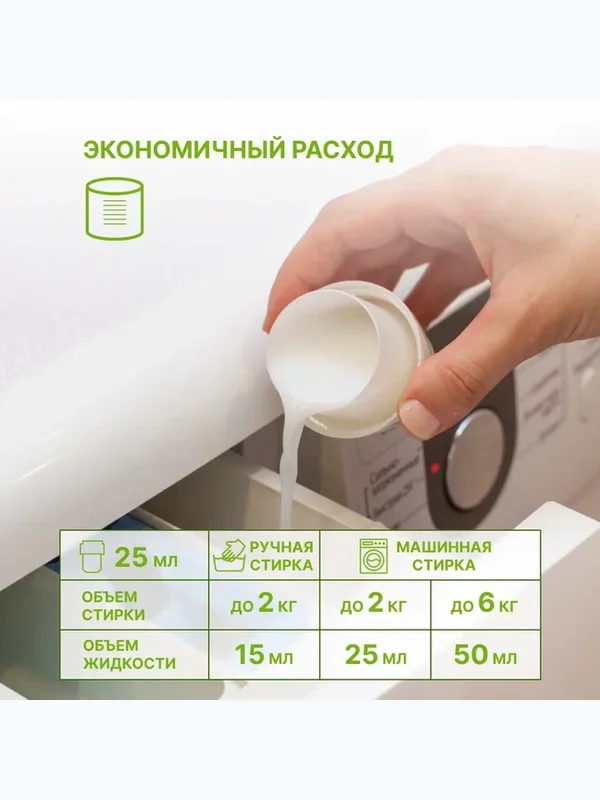Гель для стирки Японский органический хлопок 1л YokoSun