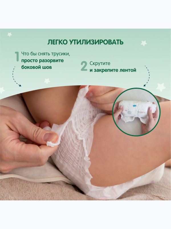 Трусики YOKOSUN Premium размер XXL 15-23 кг 28 шт Q-форма