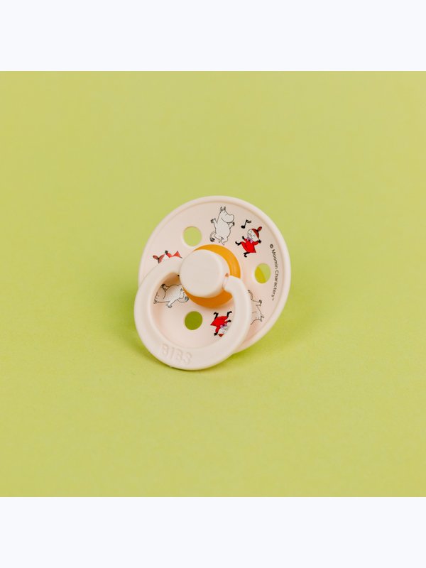 Пустышка латексная BIBS x Moomin Colour - Friends - Ivory 6-18 мес