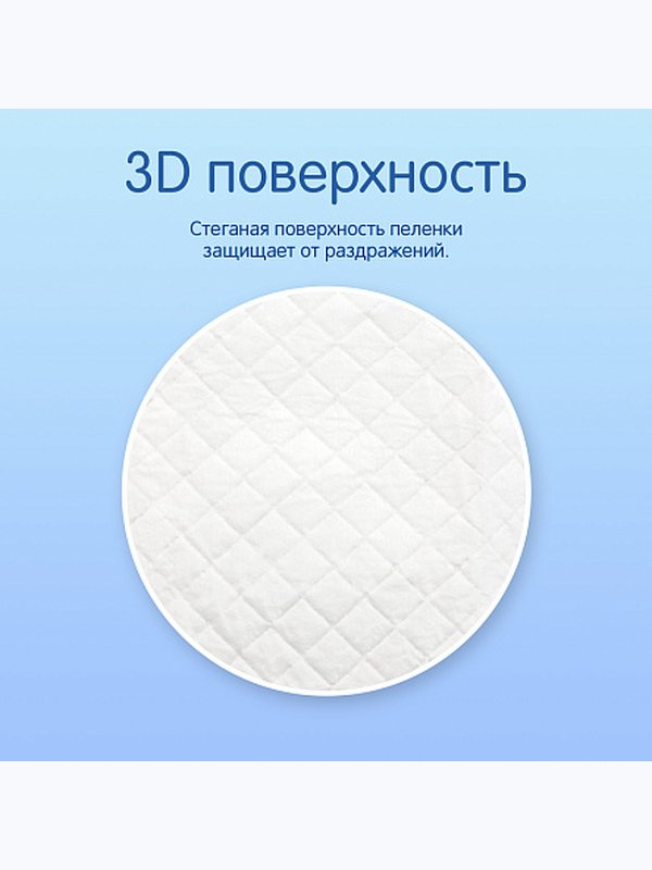 Пеленки детские одноразовые 60*60 см 10 шт JOONIES