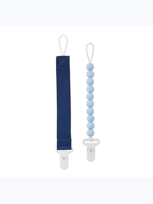 Набор держателей PCL11713 для пустышки 2 шт navy/baby blue Paomma