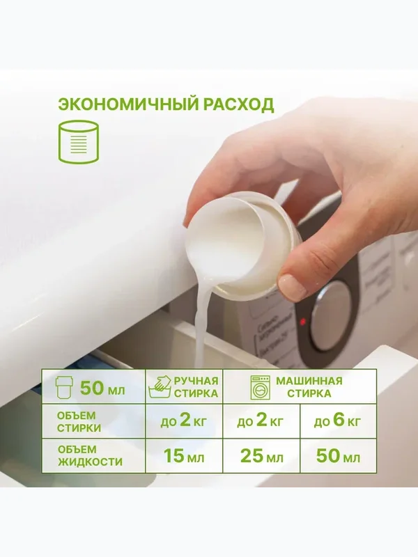 Гель для стирки Японский органический хлопок 2,1л YokoSun