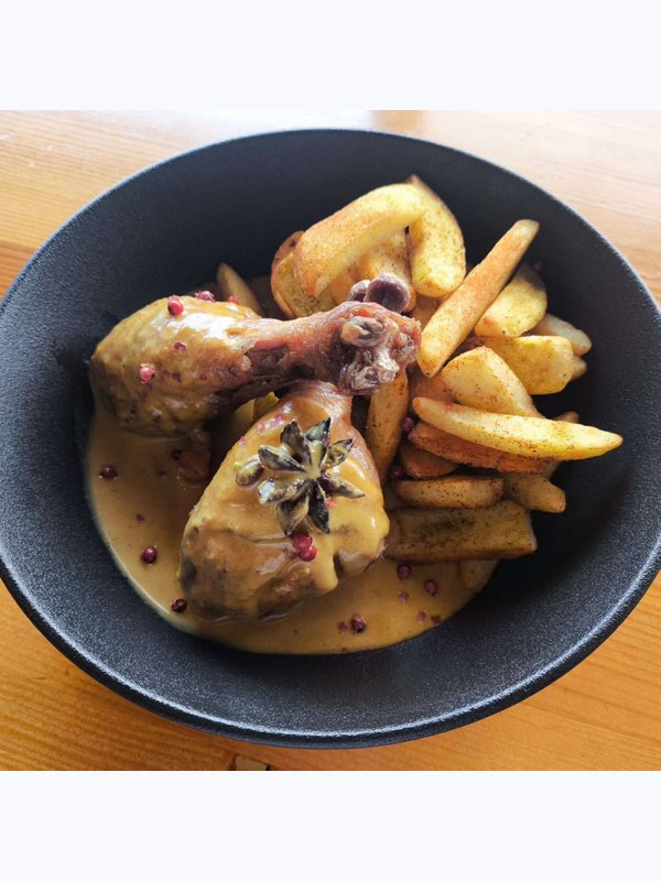 Куриные ножки Карри